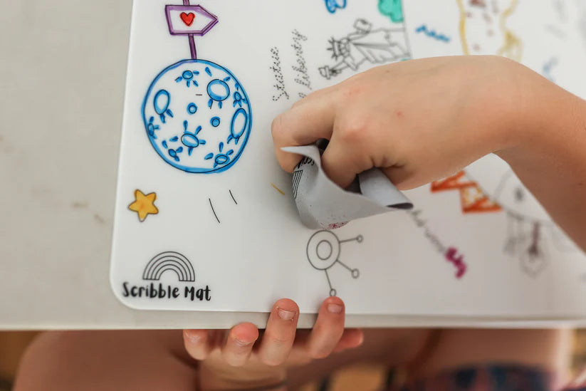 Scribble Mat Cleaning Cloth