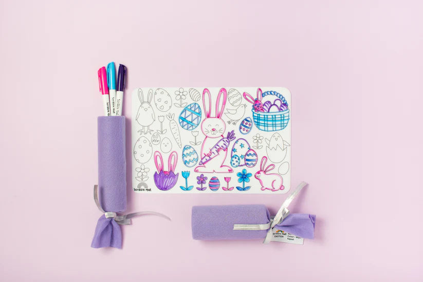 30x20cm Silicone Scribble Mat - Easter Cracker