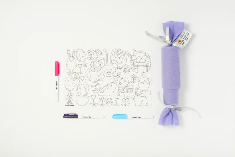 30x20cm Silicone Scribble Mat - Easter Cracker
